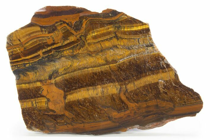 Polished Tiger's Eye Slab - South Africa #316091